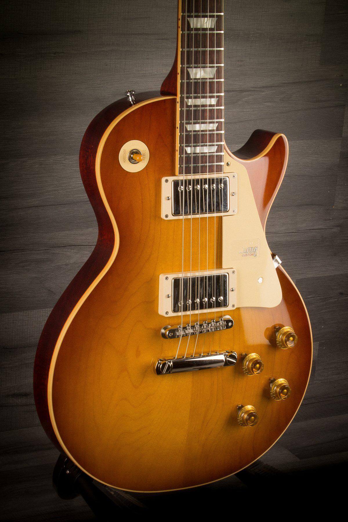 USED - 2017 Gibson Custom Shop Les Paul 58 Standard Ice Tea Burst