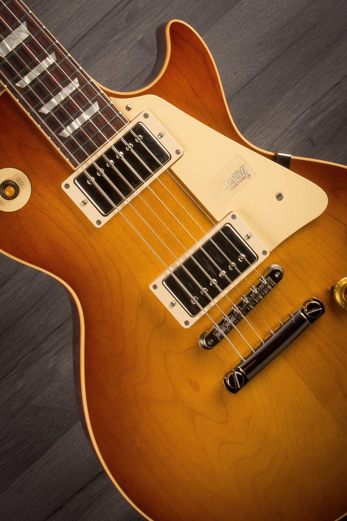 USED - 2017 Gibson Custom Shop Les Paul 58 Standard Ice Tea Burst