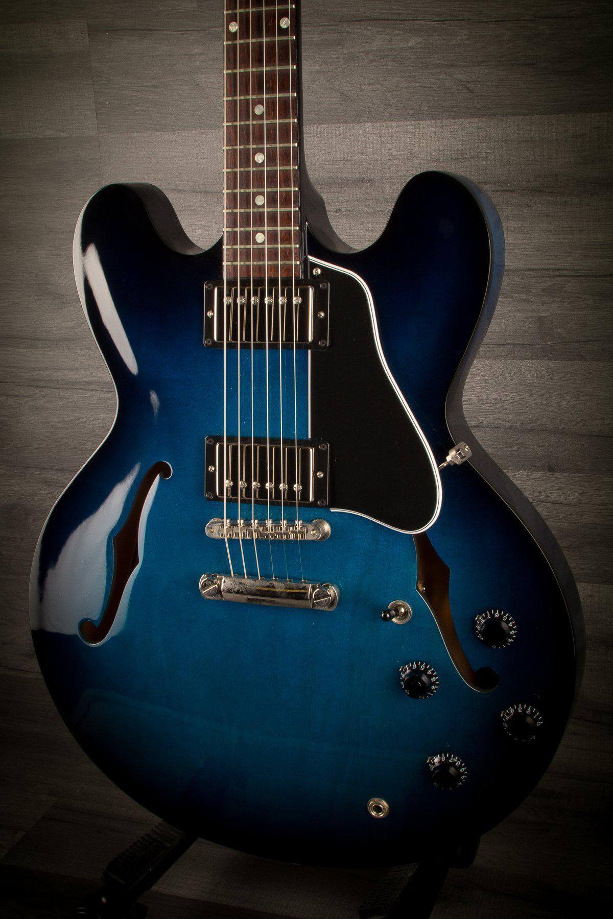 USED - 2018 Gibson Dot ES335 Blue Burst