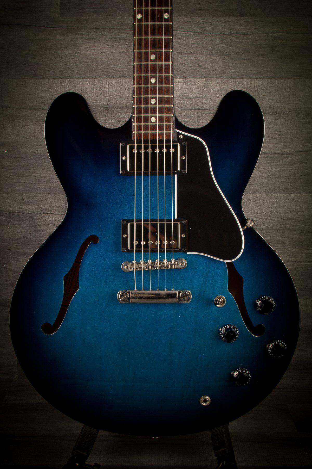 USED - 2018 Gibson Dot ES335 Blue Burst