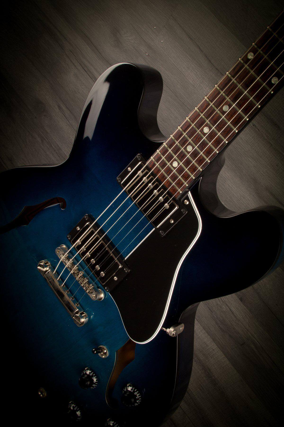 USED - 2018 Gibson Dot ES335 Blue Burst