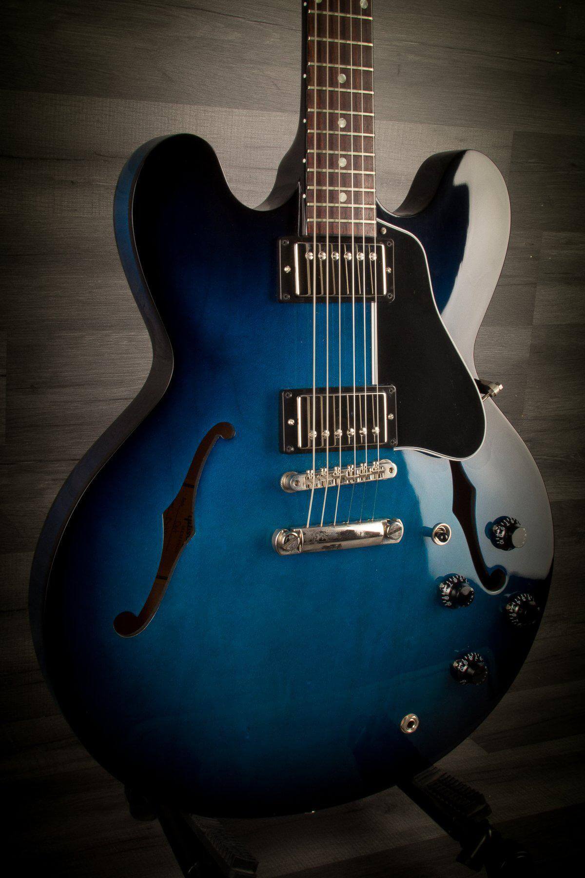 USED - 2018 Gibson Dot ES335 Blue Burst