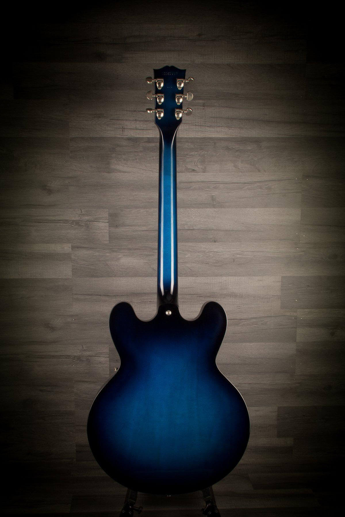 USED - 2018 Gibson Dot ES335 Blue Burst