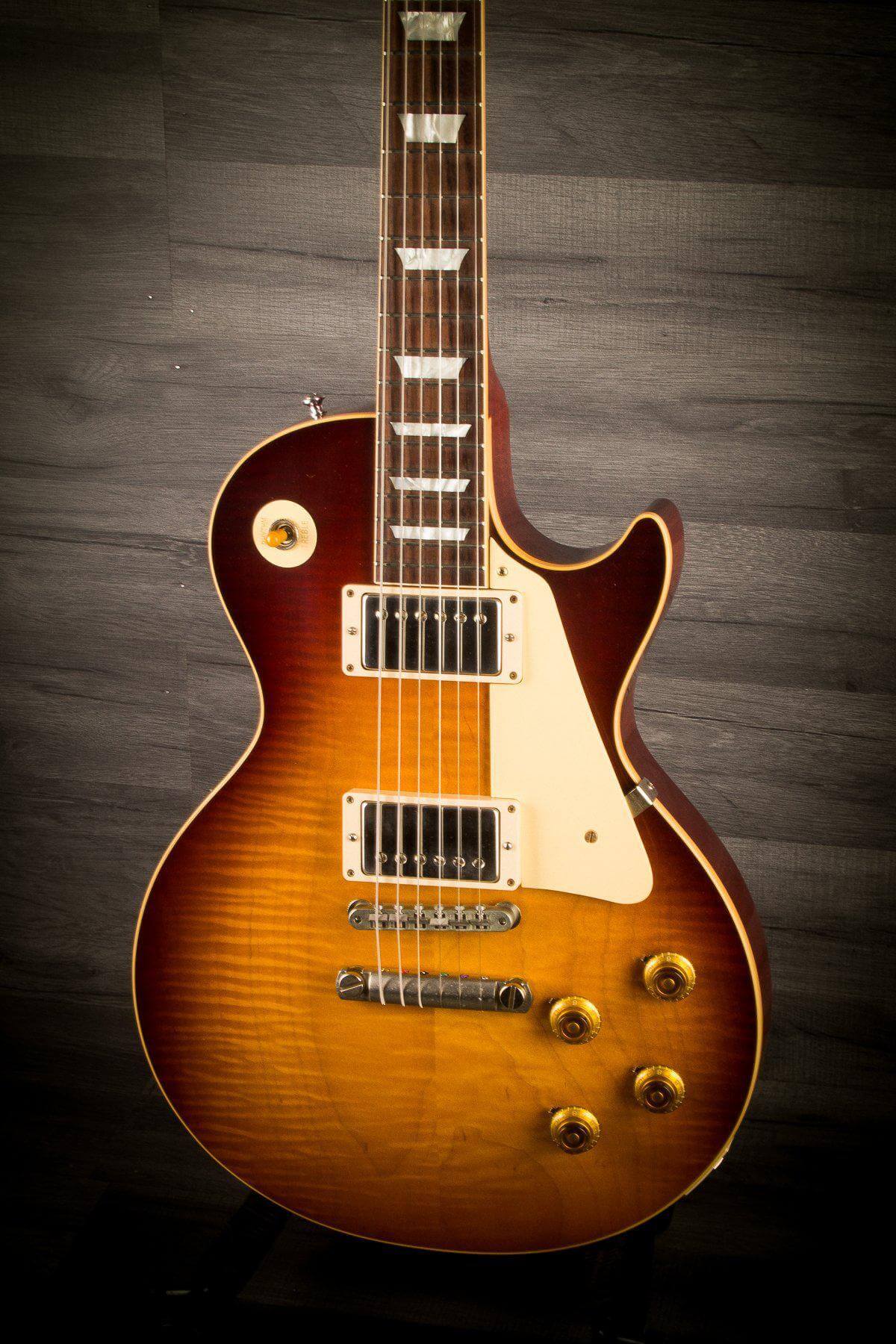 USED - 2018 Gibson Les Paul Historic 1958 VOS - Bourbon Burst
