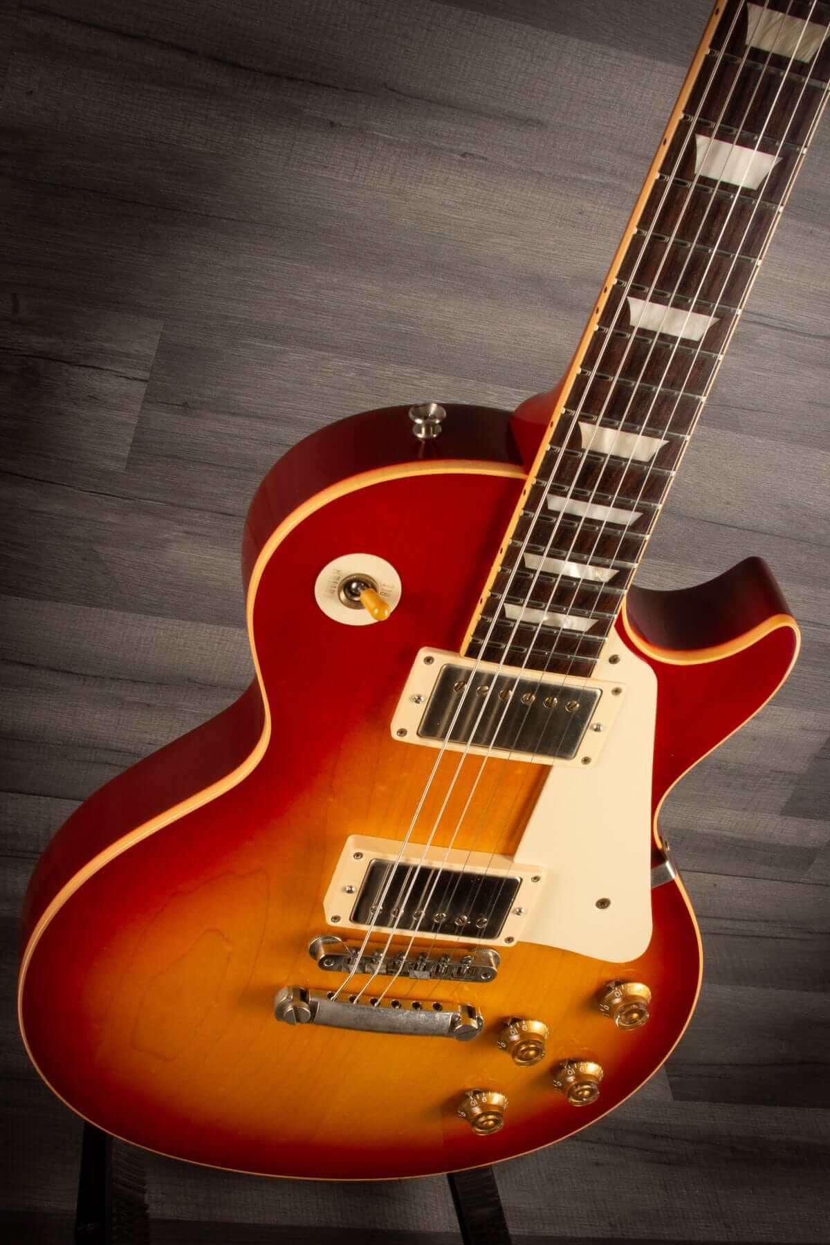 USED - Gibson 1958 Standard Historic Custom Shop Les Paul - Washed Cherry Sunburst