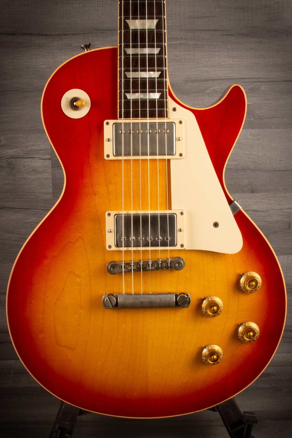 USED - Gibson 1958 Standard Historic Custom Shop Les Paul - Washed Cherry Sunburst