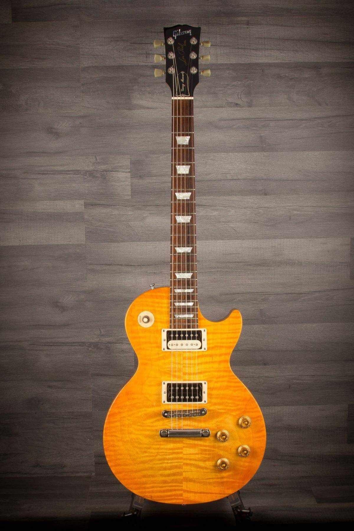 USED - Gibson 2001 Les Paul Gary Moore Signature Lemonburst