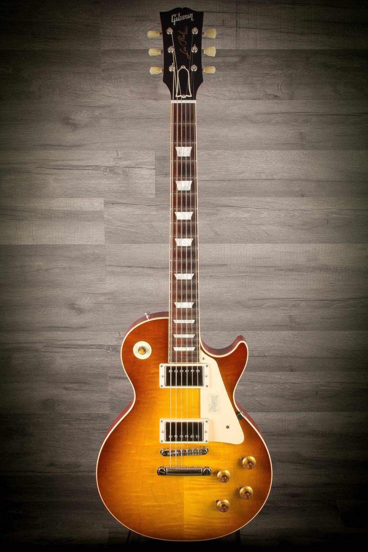 USED - Gibson Custom Historic 2018 '58 Les Paul Gloss - Royal Teaburst