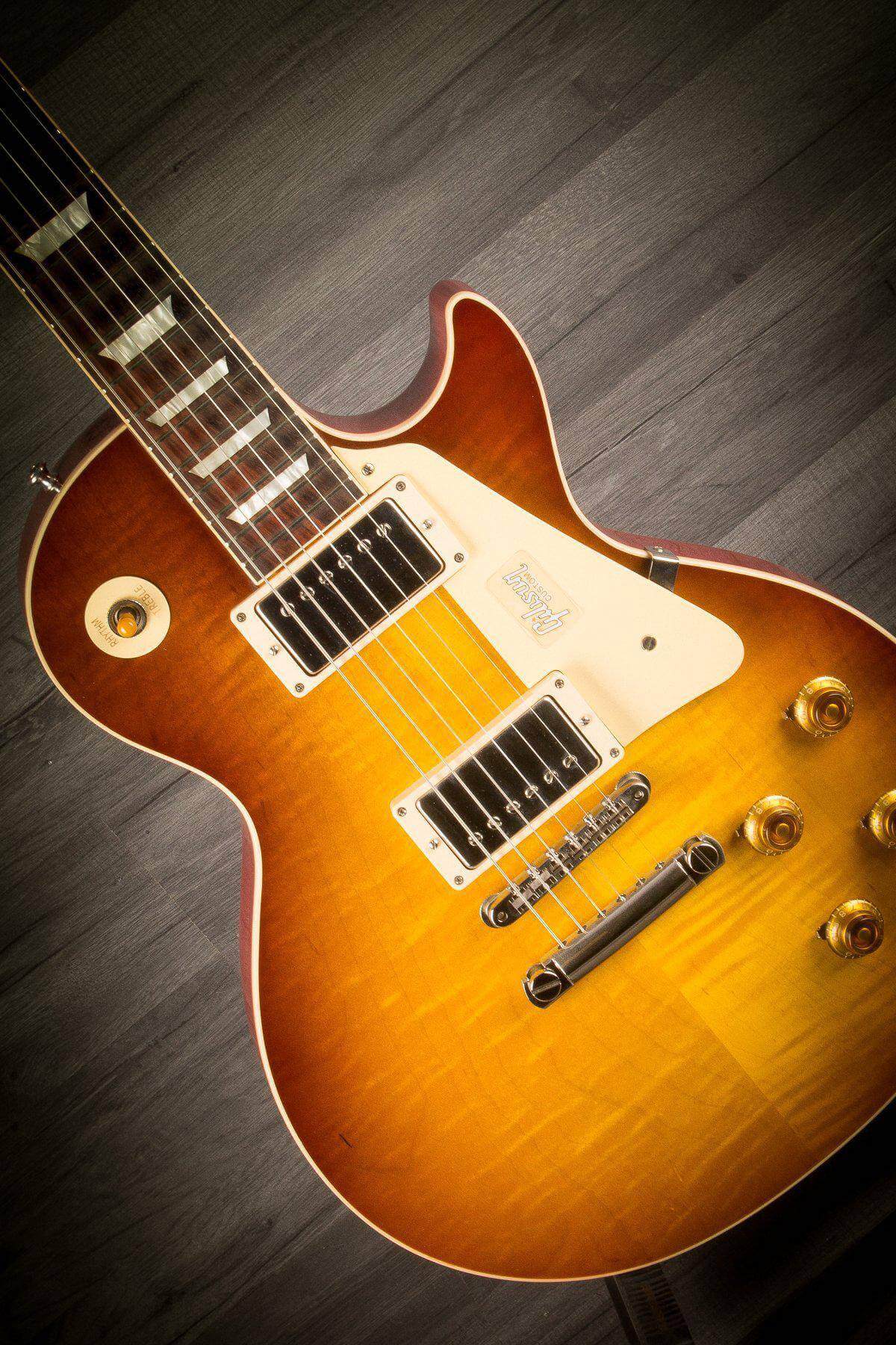 USED - Gibson Custom Historic 2018 '58 Les Paul Gloss - Royal Teaburst