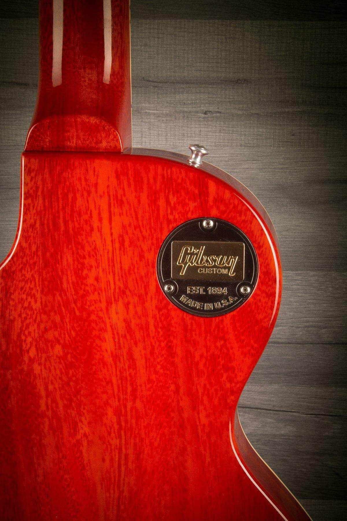 USED - Gibson Custom Historic 2018 '58 Les Paul Gloss - Royal Teaburst