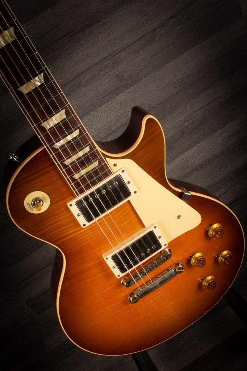 Used - Gibson Custom Made to Measure 58 Les Paul VOS Green Lemon Fade Burst