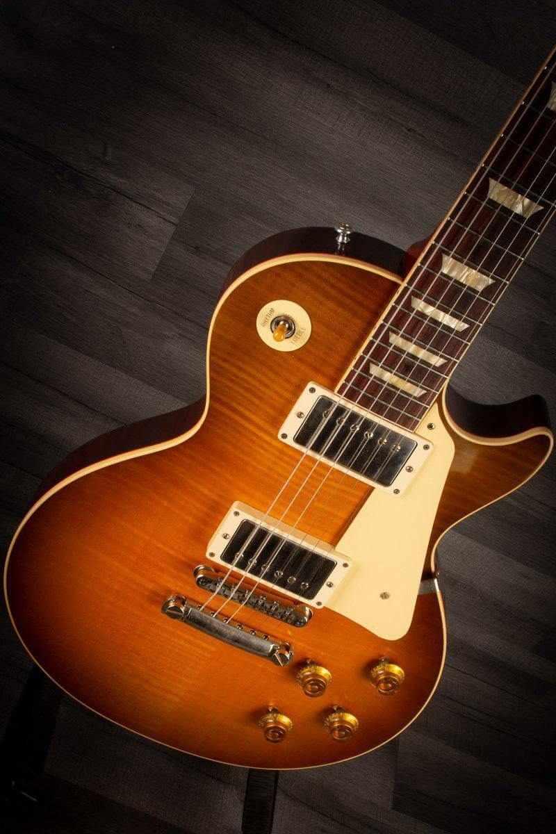 Used - Gibson Custom Made to Measure 58 Les Paul VOS Green Lemon Fade Burst