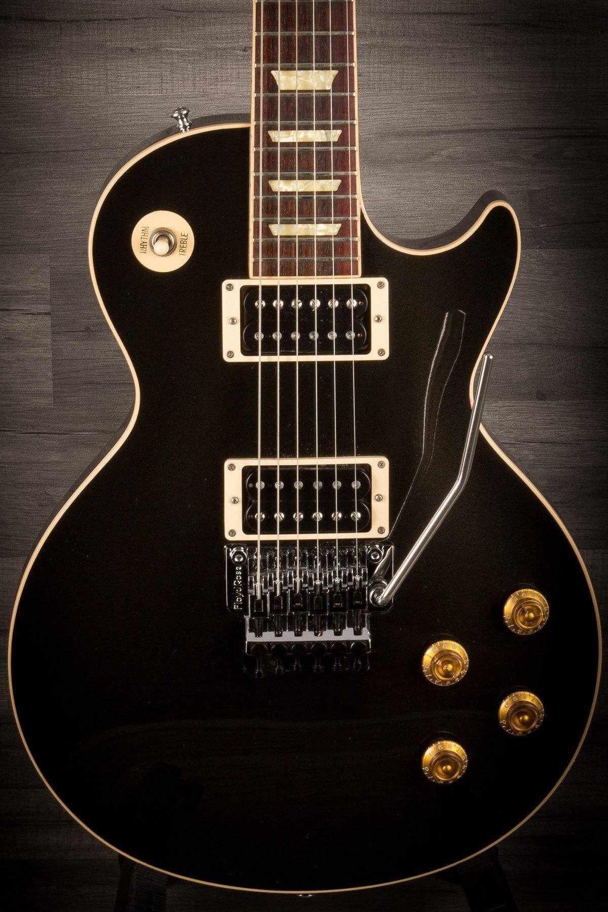 USED - Gibson Custom Shop Les Paul Axcess Standard - Gun Metal Floyd Rose #CS600662