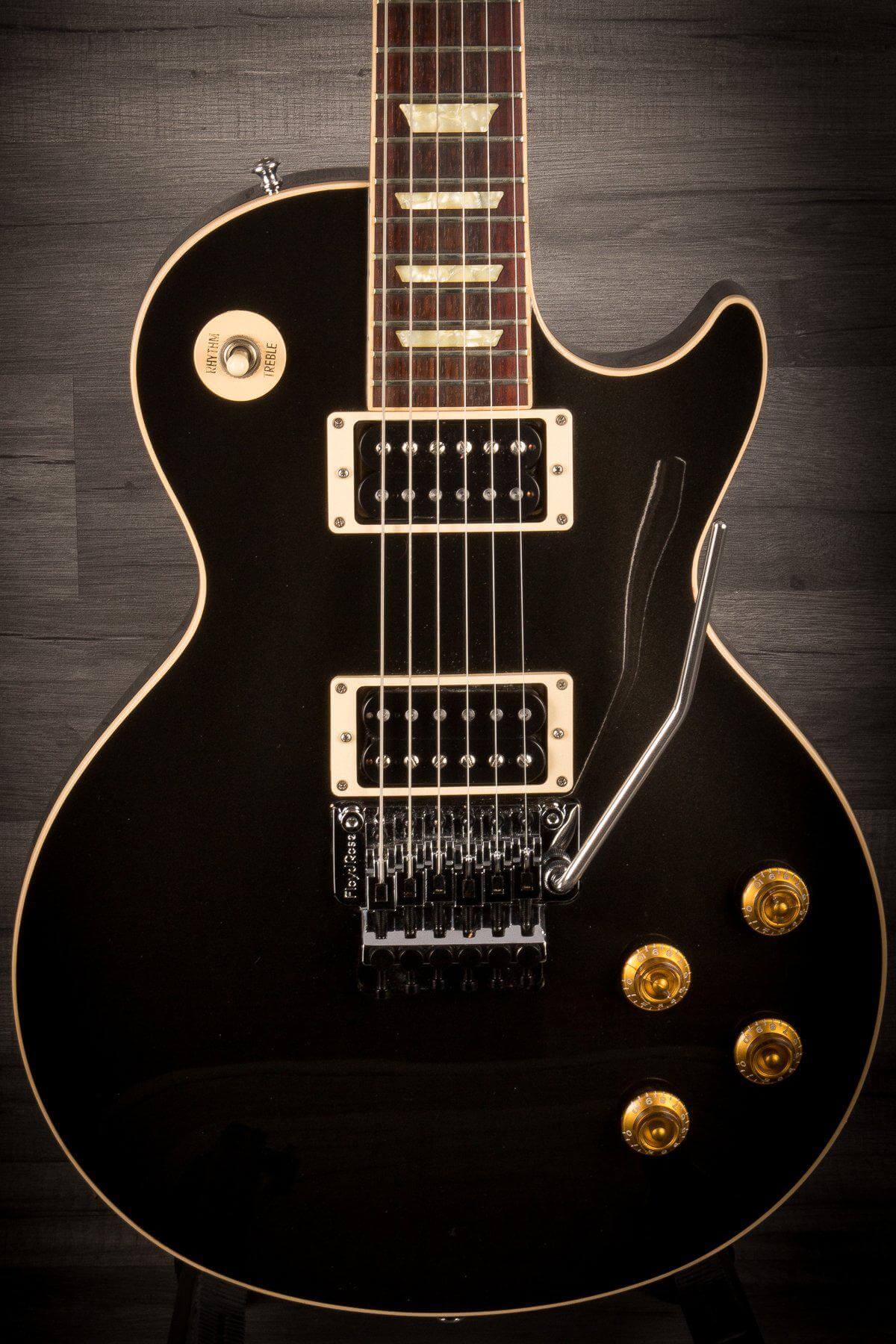 USED - Gibson Custom Shop Les Paul Axcess Standard - Gun Metal Floyd Rose #CS600662