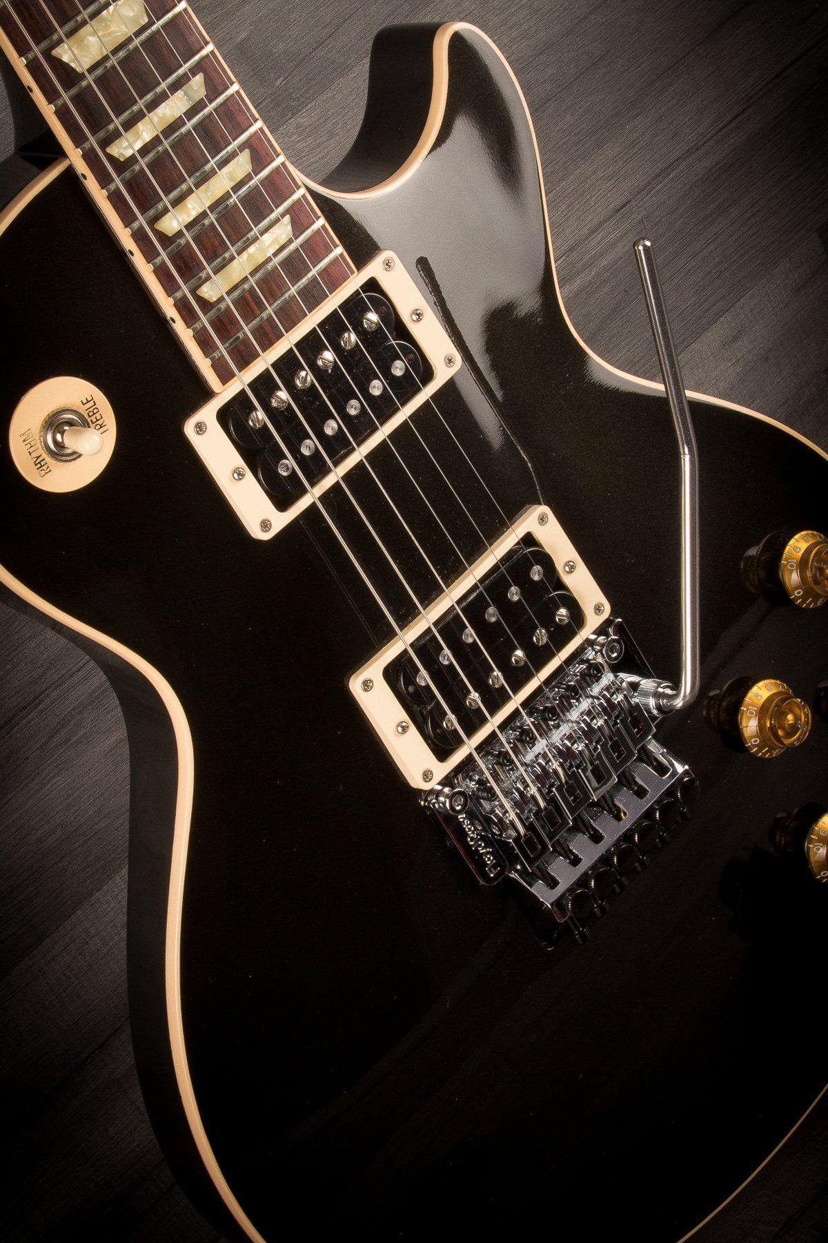 USED - Gibson Custom Shop Les Paul Axcess Standard - Gun Metal Floyd Rose #CS600662