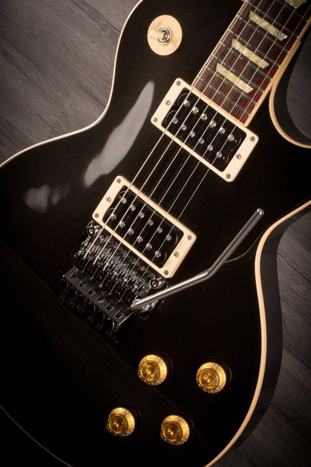 USED - Gibson Custom Shop Les Paul Axcess Standard - Gun Metal Floyd Rose #CS600662