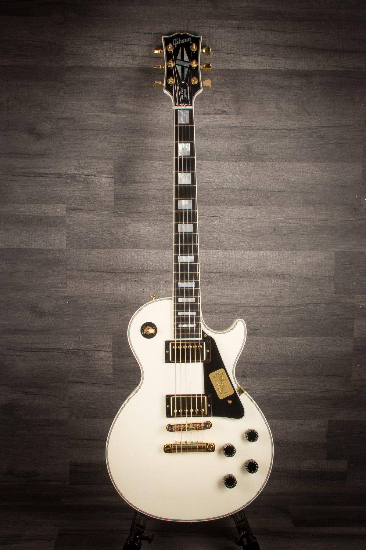 USED - Gibson Custom Shop Les Paul Custom - 2014 Alpine White