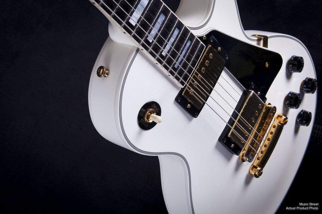 USED - Gibson Les Paul Custom Alpine White (Ebony Fingerboard)