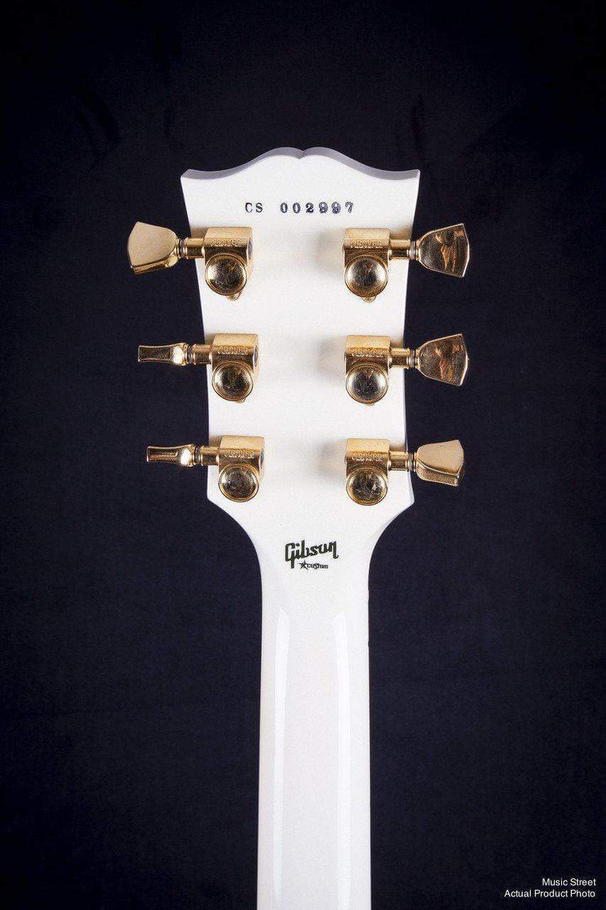 USED - Gibson Les Paul Custom Alpine White (Ebony Fingerboard)
