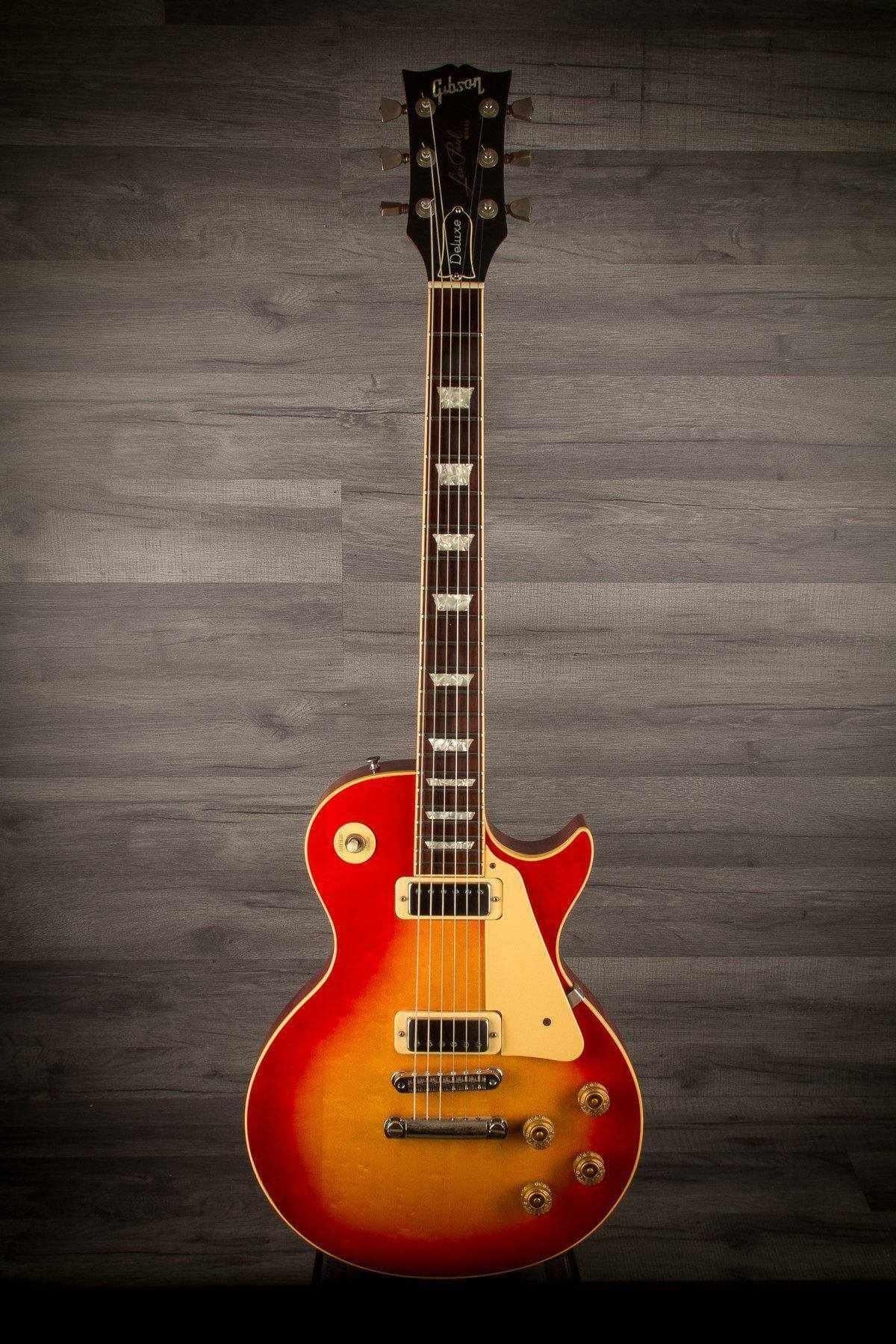 USED - Gibson Les Paul Deluxe 1981 "Clown Burst"