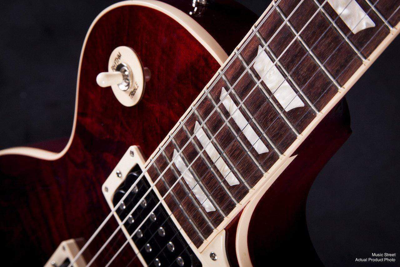 USED - Gibson Les Paul 'Signature T' Wine Red - S#128620513