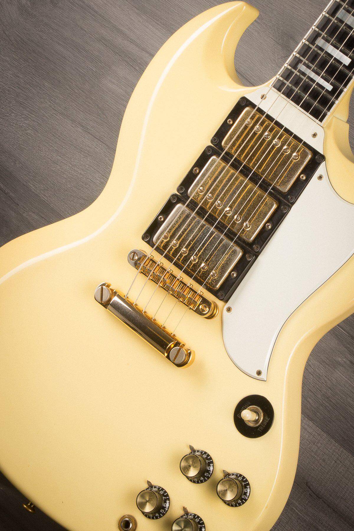 USED - Gibson SG Custom Antique Ivory 1990