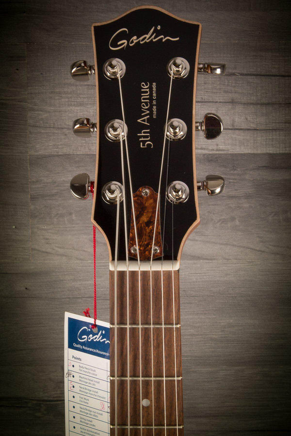Godin Electric Guitar Godin 5th Avenue Kingpin Dual P90 - Cognac Burst