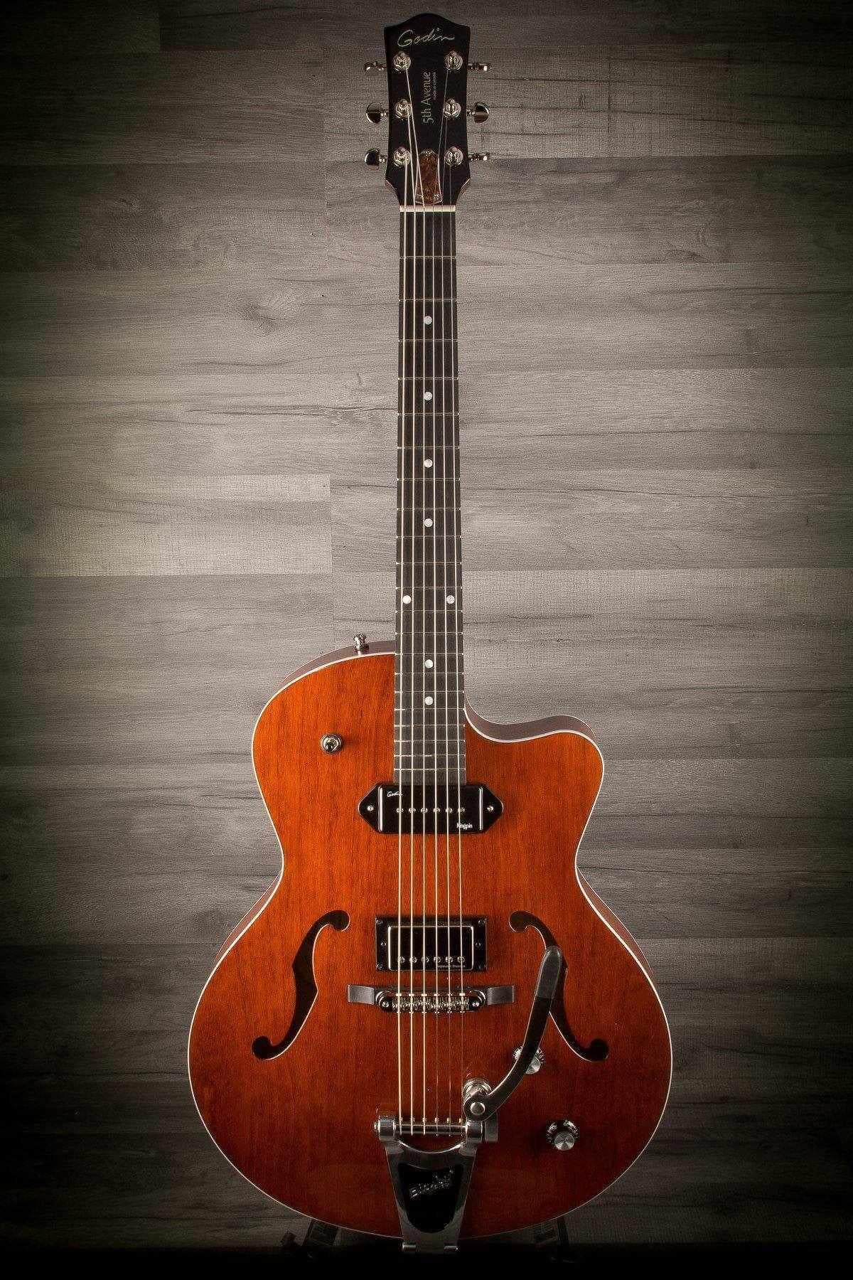 Godin 5th Avenue Uptown Custom - Havana Brown