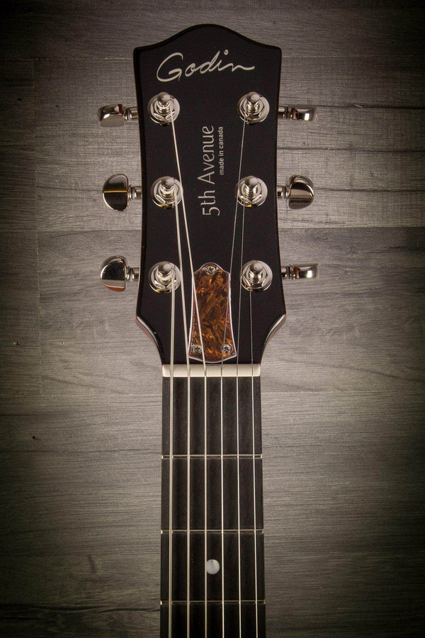 Godin Electric Guitar Godin 5th Avenue Uptown Custom - Havana Brown