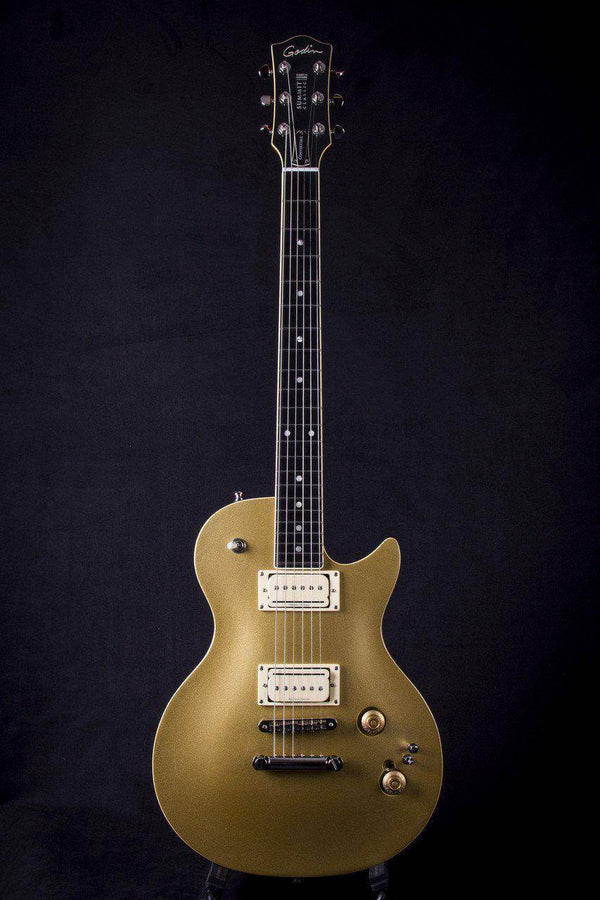 Godin Summit Classic Ct Convertible Gold Hg Guitar - MusicStreet