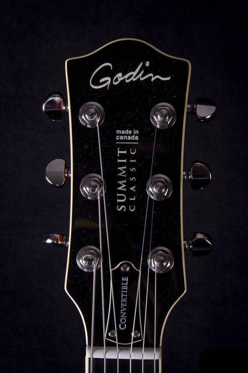 Godin Summit Classic Ct Convertible Gold Hg Guitar - MusicStreet