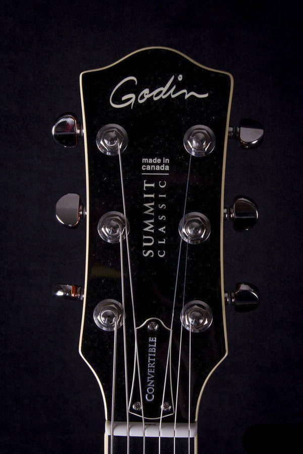 Godin Summit Classic Ct Convertible Gold Hg Guitar - MusicStreet