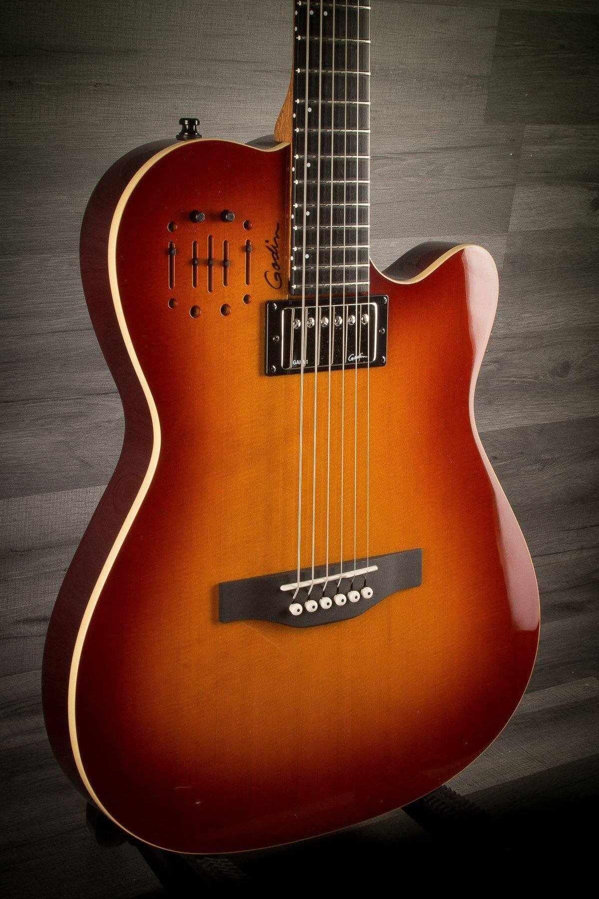 USED - Godin A6 Ultra - Cognac Burst