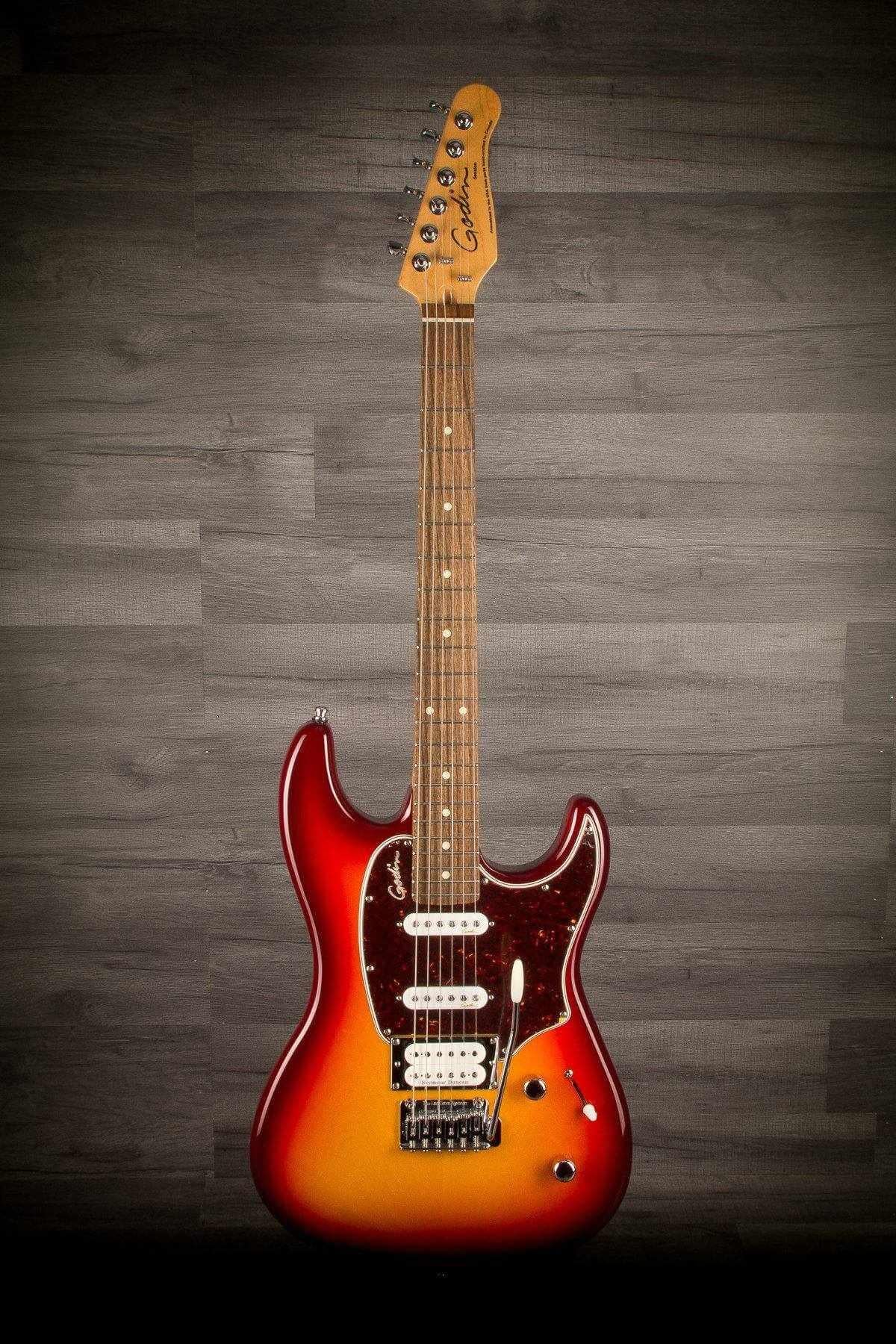 USED - Godin Session LTD Cherry Burst HG RN
