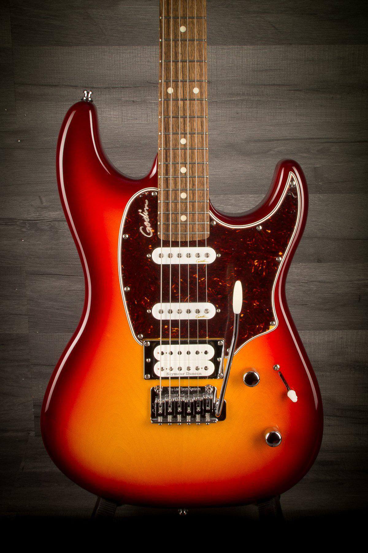 USED - Godin Session LTD Cherry Burst HG RN