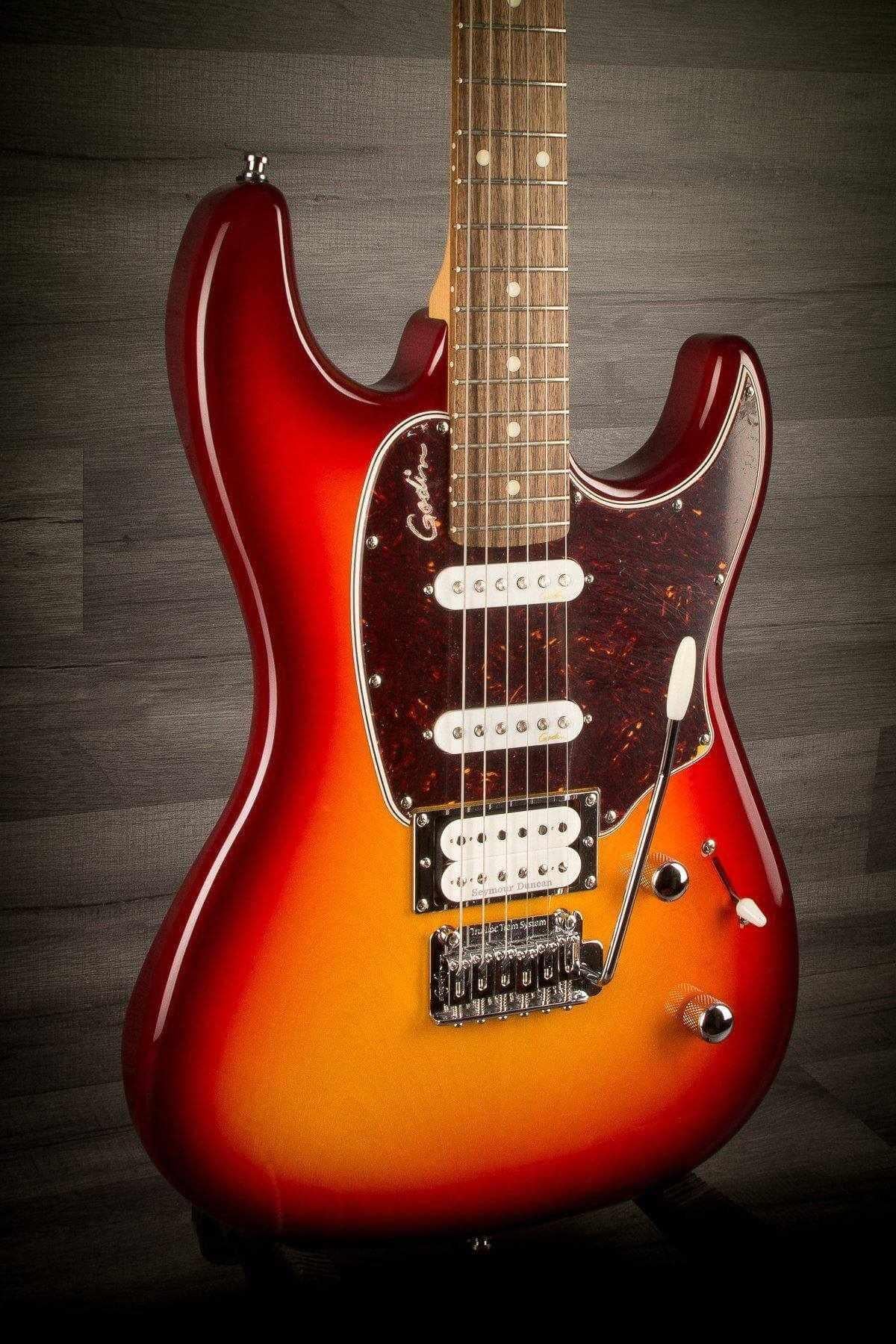 USED - Godin Session LTD Cherry Burst HG RN