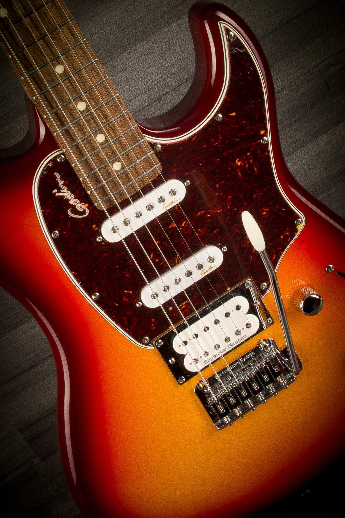 USED - Godin Session LTD Cherry Burst HG RN