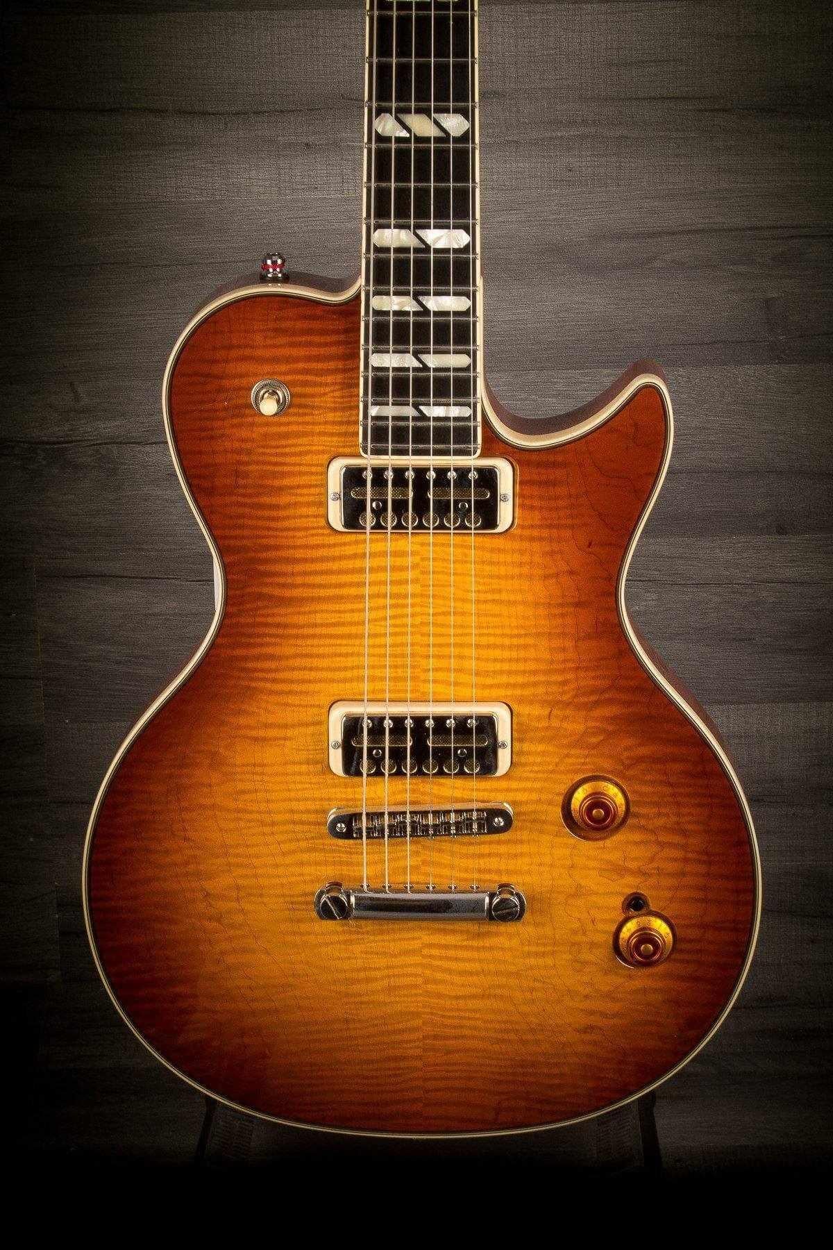 USED - Godin Summit Classic Supreme Limited Cognac Burst Flame Top