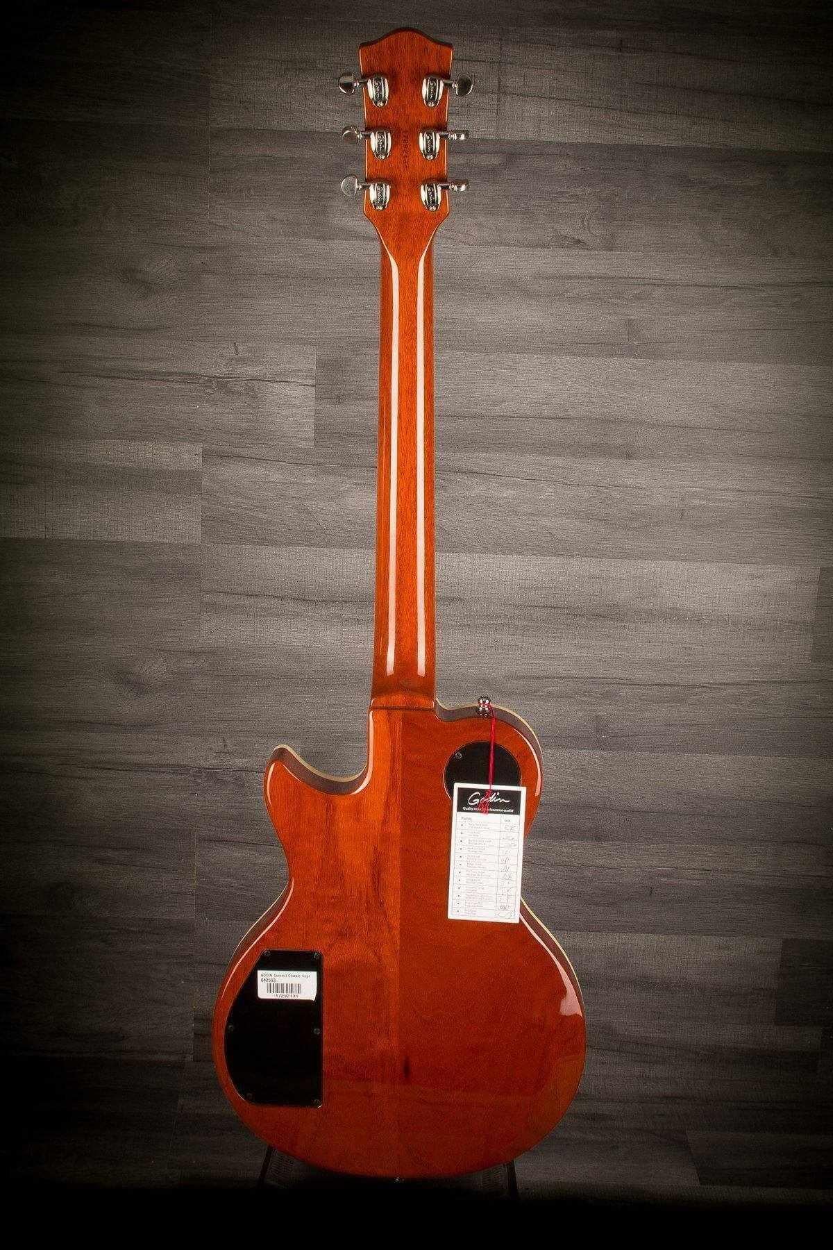 USED - Godin Summit Classic Supreme Limited Cognac Burst Flame Top