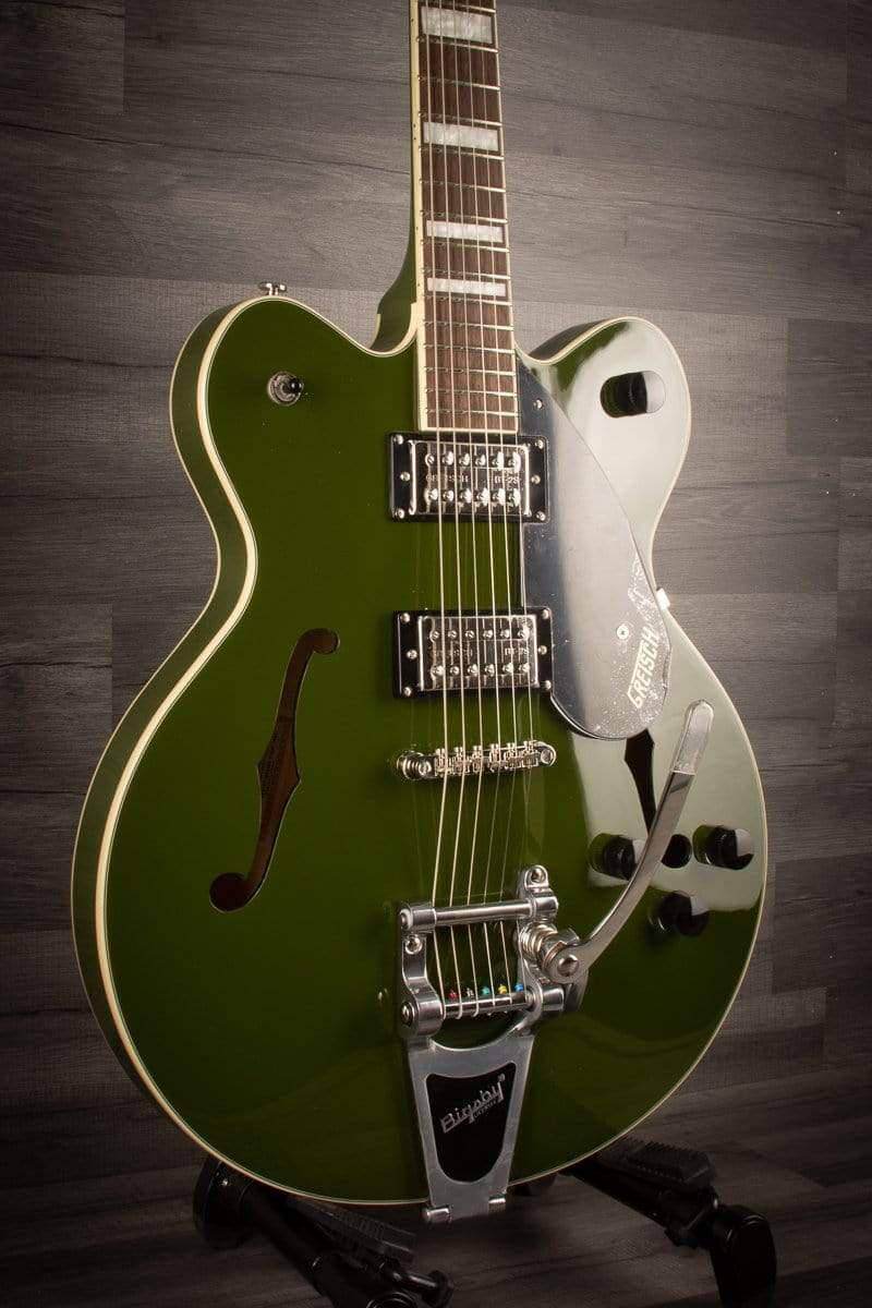 Gretsch G2622T Streamliner Centre-Block With Bigsby In Torino Green - MusicStreet