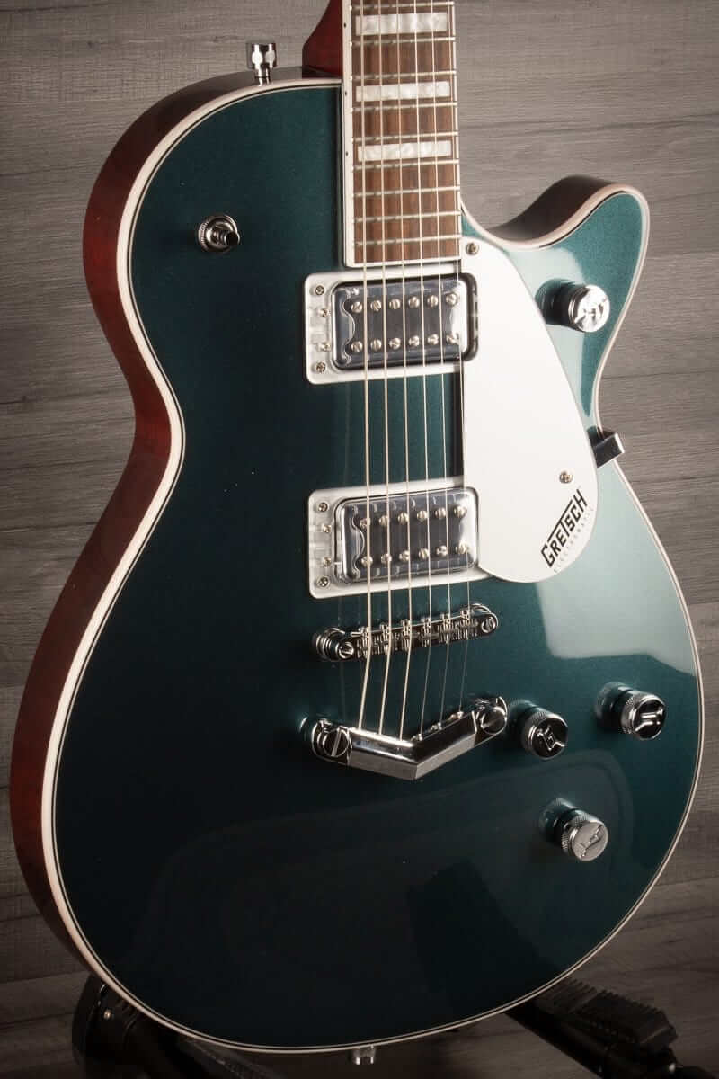 Gretsch G5220 Electromatic® Jet™ BT Electric Guitar - V-Stoptail, Black Walnut Fingerboard, Jade Grey Metallic
