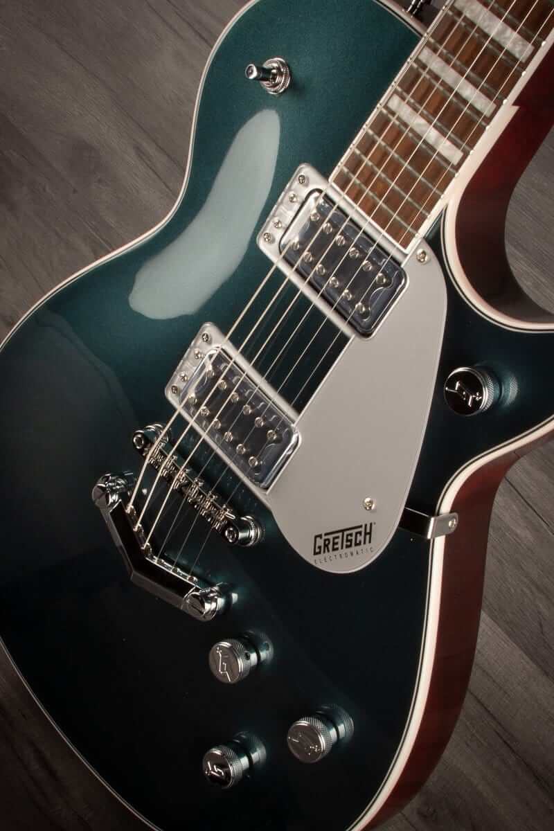 Gretsch G5220 Electromatic® Jet™ BT Electric Guitar - V-Stoptail, Black Walnut Fingerboard, Jade Grey Metallic