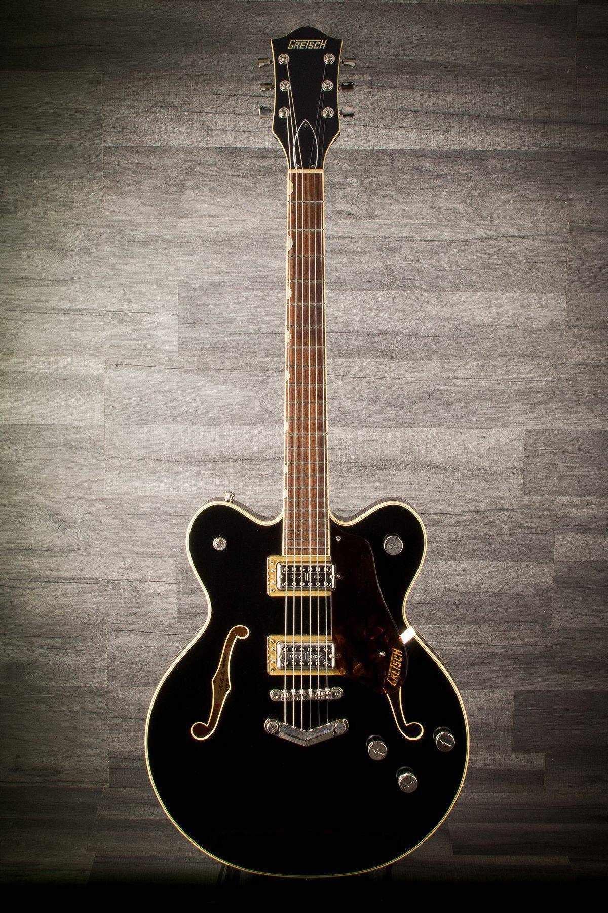 Gretsch G6609 Players Edition Broadkaster CB w/ V-Stoptail - Black