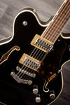 Gretsch G6609 Players Edition Broadkaster CB w/ V-Stoptail - Black - MusicStreet