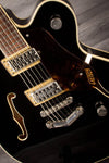 Gretsch G6609 Players Edition Broadkaster CB w/ V-Stoptail - Black - MusicStreet