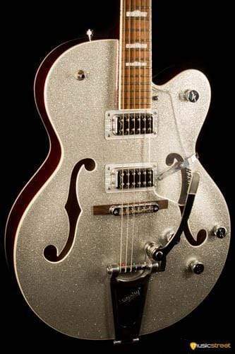 USED - Gretsch G5420T Electromatic - Silver Sparkle With Hard Case