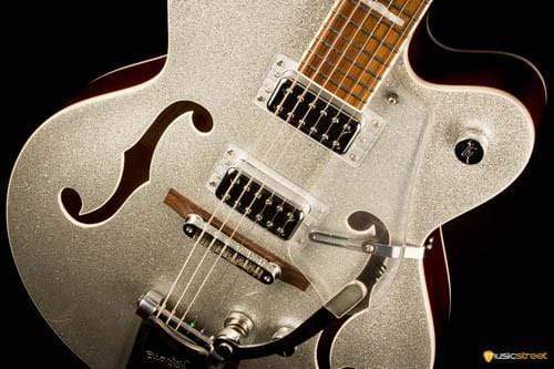 USED - Gretsch G5420T Electromatic - Silver Sparkle With Hard Case