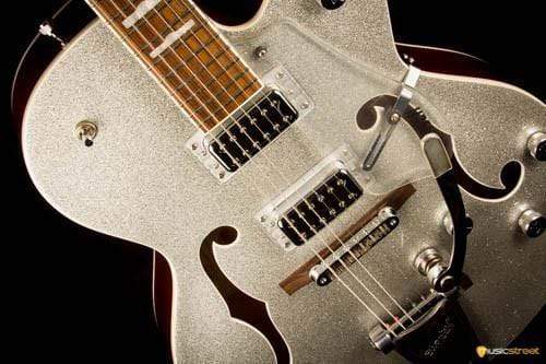 USED - Gretsch G5420T Electromatic - Silver Sparkle With Hard Case