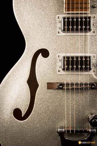 USED - Gretsch G5420T Electromatic - Silver Sparkle With Hard Case