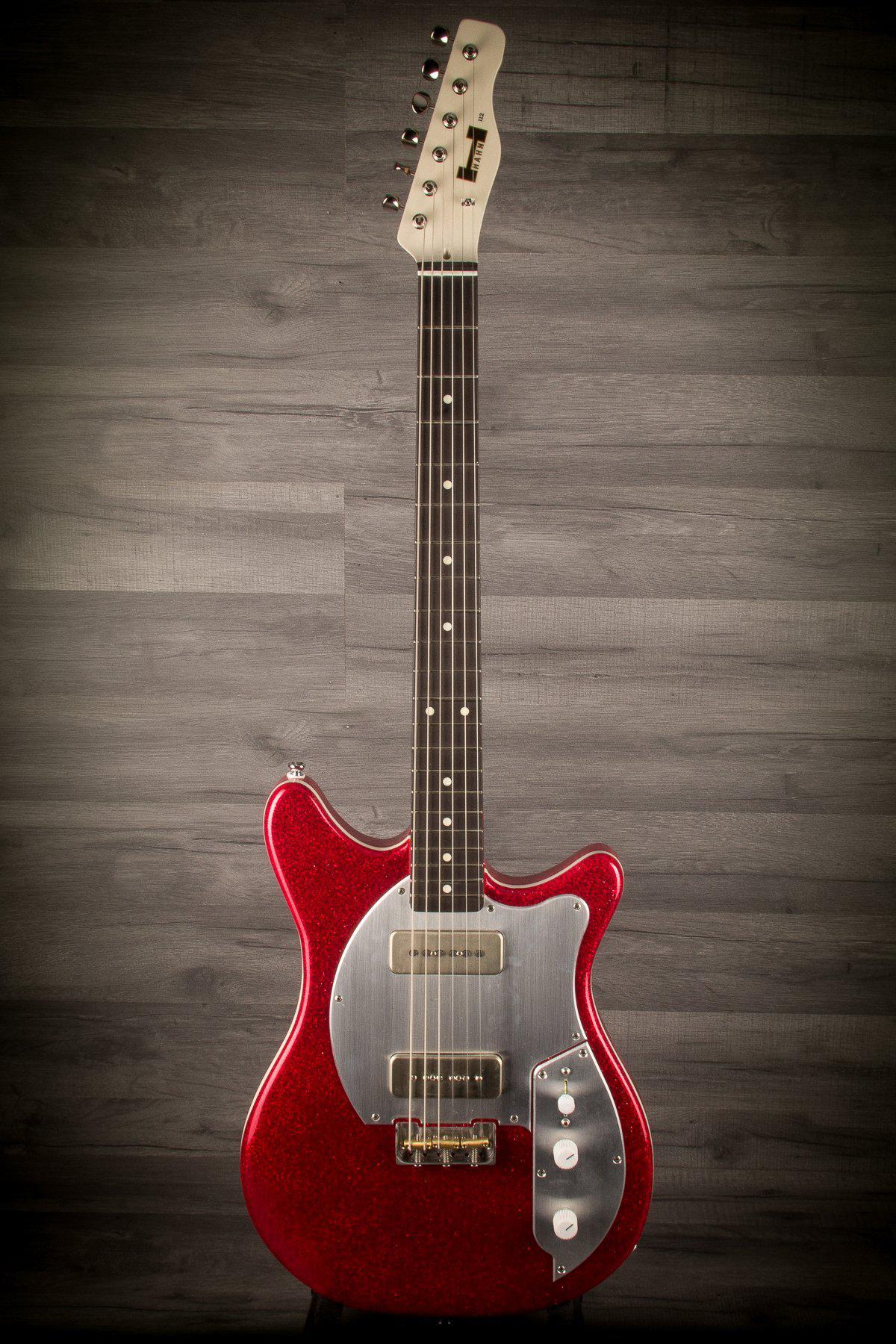 hahn Electric Guitar Hahn Model 112 - Red Sparkle